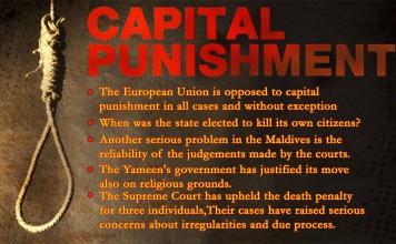 The European Union urges President Yameen’s Autocratic Regime to consider the Risk of taking an Innocent Life