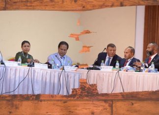 Justice Abdulla Didi at public hearing