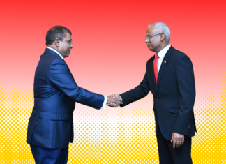 Tourism Minister Dr. Abdulla Mausoom supports President Solih in upcoming elections